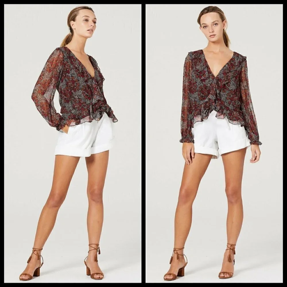 💕STEVIE MAY💕 Patience Top Kimono Garden